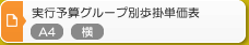 実行予算グループ別歩掛単価表